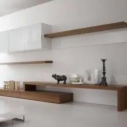 میز تی وی و شلف چوبی ترند سال کد 1215