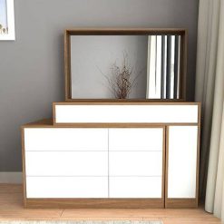 دراور و میز آرایش چوبی مدرن کد 1140