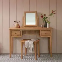 میز آرایش چوبی مینیمال کد 1066