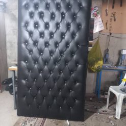 درب آکوستیک لمسه ضد صدا چرم مشکی دست دور کد 11354