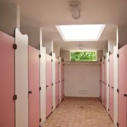 درب و پارتیشن سرویس بهداشتی فرودگاهی HPL ضد آب