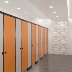 درب و کابین سرویس بهداشتی عمومی HPL ضد آب