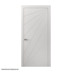 درب سی انسی اتاق خواب سفید با رنگ پلی اورتان کد 30153