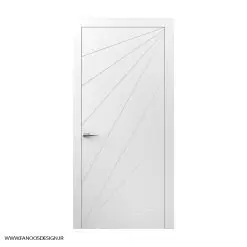 درب سی انسی اتاق خواب سفید با رنگ پلی اورتان کد 30153