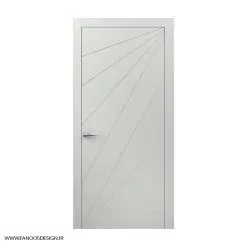 درب سی انسی اتاق خواب سفید با رنگ پلی اورتان کد 30153