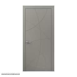 درب طوسی اتاق خواب طرح سی انسی کد 30146