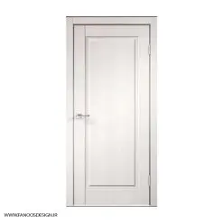 درب تک قاب چوبی با رنگ پوششی CNC کد 30144