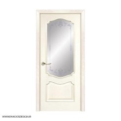 درب کلاسیک چوبی دو قاب کد 30162