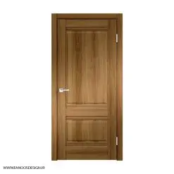 درب لوکس چوبی دو قاب کد 30161