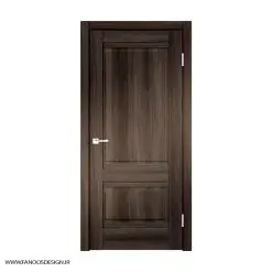 درب لوکس چوبی دو قاب کد 30161