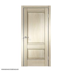 درب لوکس چوبی دو قاب کد 30161