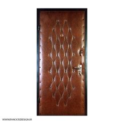 درب چرم آکوستیک ضد صدا چرم دوزی شده کد 1568