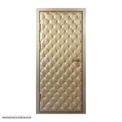 درب چرم آکوستیک عایق صدا لمسه دوزی شده کد 1569