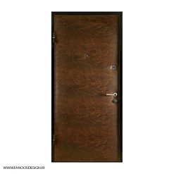 درب چرم آکوستیک عایق صوت لمسه دوزی شده کد 1570