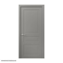 درب اتاق خواب نئوکلاسیک MDF با رنگ پوششی سه قاب کد 30995