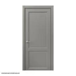 درب اتاق خواب دو قاب چوبی MDF با رنگ پوششی سه قاب کد 30994