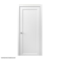 درب اتاق خواب تک قاب کلاسیک با رنگ پلی اورتان کد 30156