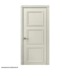 درب اتاقی لوکس با رنگ پوششی سه قاب برجسته کد 31023