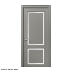 درب اتاق دو قاب مدرن با رنگ پوششی کد 31017