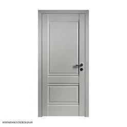 درب اتاق چوبی دو قاب کلاسیک کد 31015