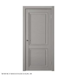 درب اتاق خواب تمام چوب دو قاب کد 31009