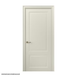 درب اتاق خواب مدرن MDF با رنگ پوششی دو قاب کد 30998