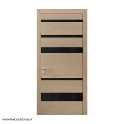 درب اتاق اداری روکش جنگلی با رنگ پلی اورتان کد 30971