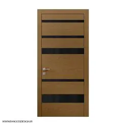 درب اتاق اداری روکش جنگلی با رنگ پلی اورتان کد 30971