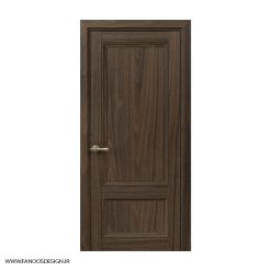 درب اتاق خواب کلاسیک دو قاب کف تراش با رنگ پلی اورتان کد 30961