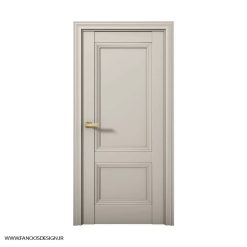 درب تمام چوب با رنگ پوششی کف تراش کد 30952