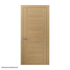 درب اتاق خواب روکش بلوط راپود کد 30990