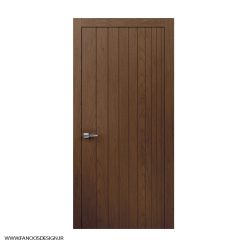 درب اتاقی سی انسی روکش چوب با رنگ پلی اورتان کد 30987