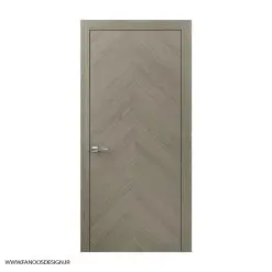 درب اتاق روکش بلوط کانادایی با رنگ پلی اورتان کد 30980