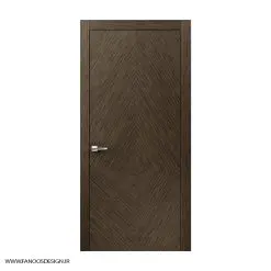 درب اتاق خواب رنگ چوب پلی اورتان کد 30977