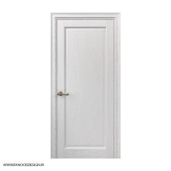 درب اتاق خواب مدرن روکش چوب تک قاب با رنگ پلی اورتان کد 30974