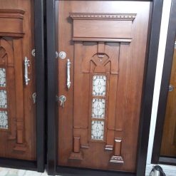 درب ضد سرقت شیشه خور مدل ترک CNC کد MA 325 7 درب ضد سرقت لوکس رنگی مدل MA 281 درب چوبی