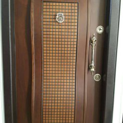 درب ضد سرقت لوکس رنگی مدل MA 282 درب چوبی