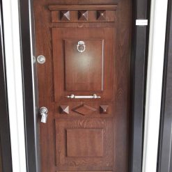 درب ضد سرقت لوکس رنگی مدل MA 298 درب چوبی