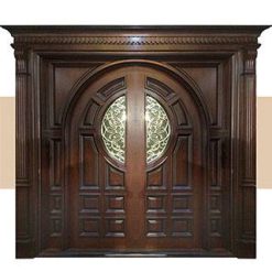 سبد خرید 7 درب لابی تمام چوب نئوکلاسیک کد MA265 سایز استاندارد 230*270