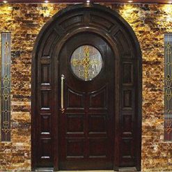 سبد خرید 3 درب ورودی کلاسیک تمام چوب MA260 سایز استاندارد 280*180