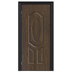 درب ملامینه سه قالب ساده