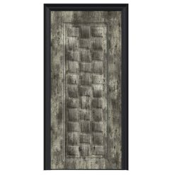 درب HPL ملامینه طرح حصیری 43 درب ملامینه طرح حصیری