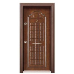 در ضد سرقت روکش چوب کد 224