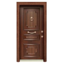 درب ضد سرقت استیل روکش چوب کد 241