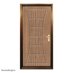 درب چوبی رویه پی وی سی کد 043