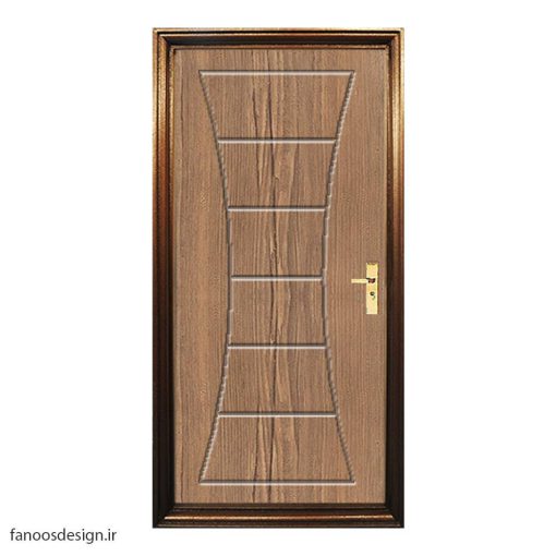 درب چوبی رویه پی وی سی کد 043
