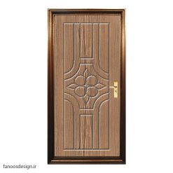 درب چوبی روکش PVC کد 045
