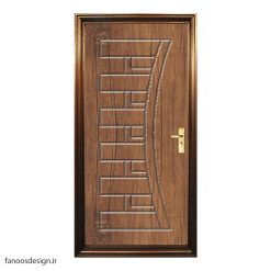درب چوبی سرویس بهداشتی کد 058