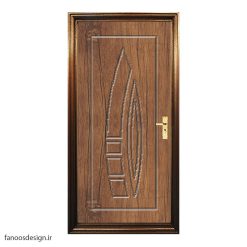 درب چوبی سرویس کد 060