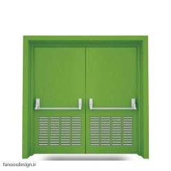 فروش انواع درب های ضد حریق، درب خروج اضطراری، درب بیمارستانی، درب ضد آتش، درب ضد حریق دو لنگه کد1110